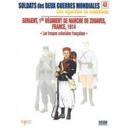 Sergent 1er Régiment de Marche de Zouaves, France 1914
