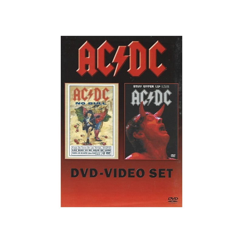 AC/DC DVD Video Set : No Bull & Stiff Upper Lip Live (2003) DVD