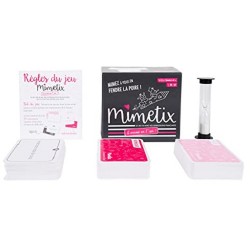 Contenu du jeu de société Mimetix Le Jeu de Mimes des Expressions Françaises