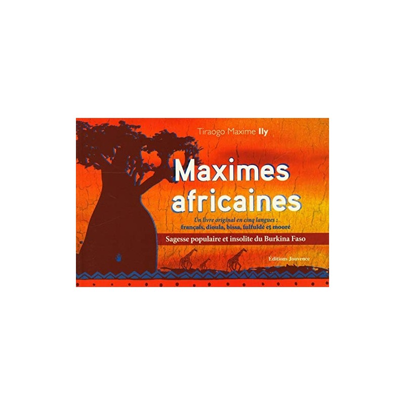 Maximes africaines, Tiraogo Maxime Illy