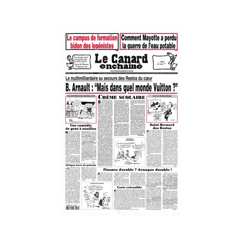 Le Canard enchainé n°5365