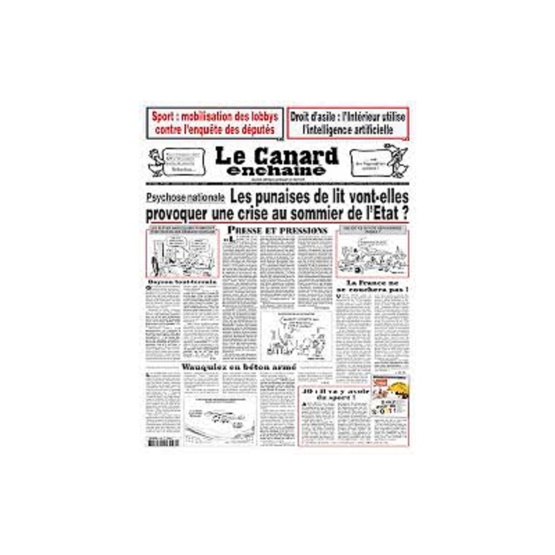 Le Canard enchainé n°5369