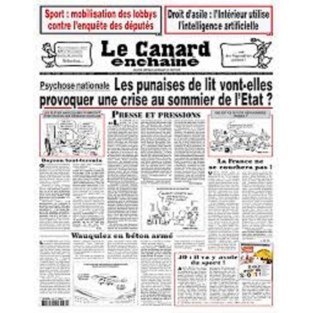 Le Canard enchainé n°5369