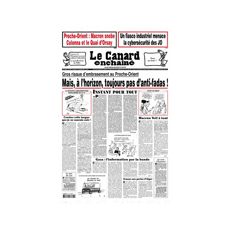 Le Canard enchainé n°5373