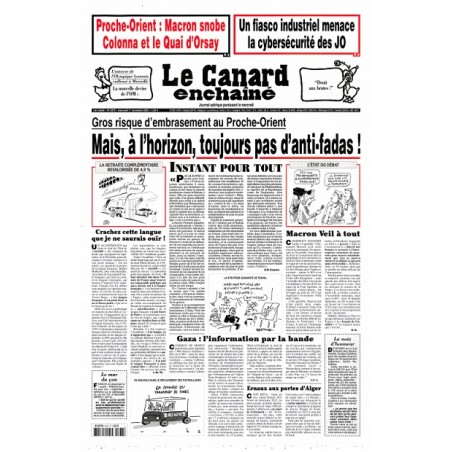 Le Canard enchainé n°5373